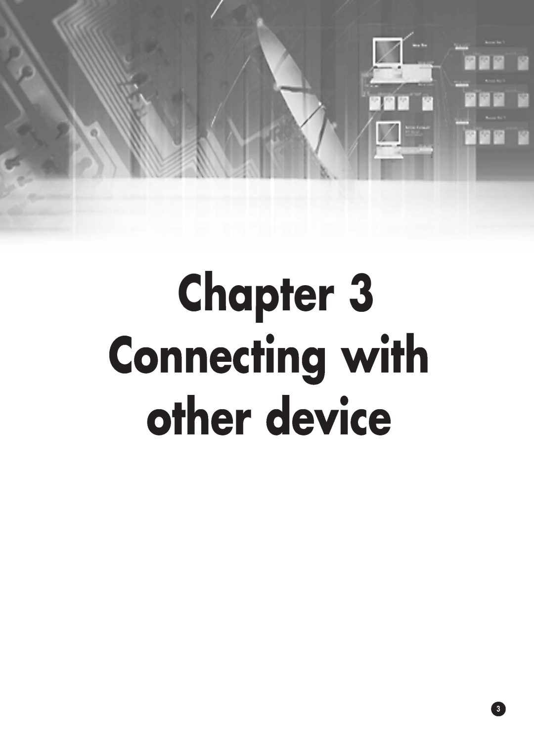 Samsung SHR-2040P/XEC, SHR-2040P/GAR, SHR-2042P, SHR-2040PX manual Connecting with other device 