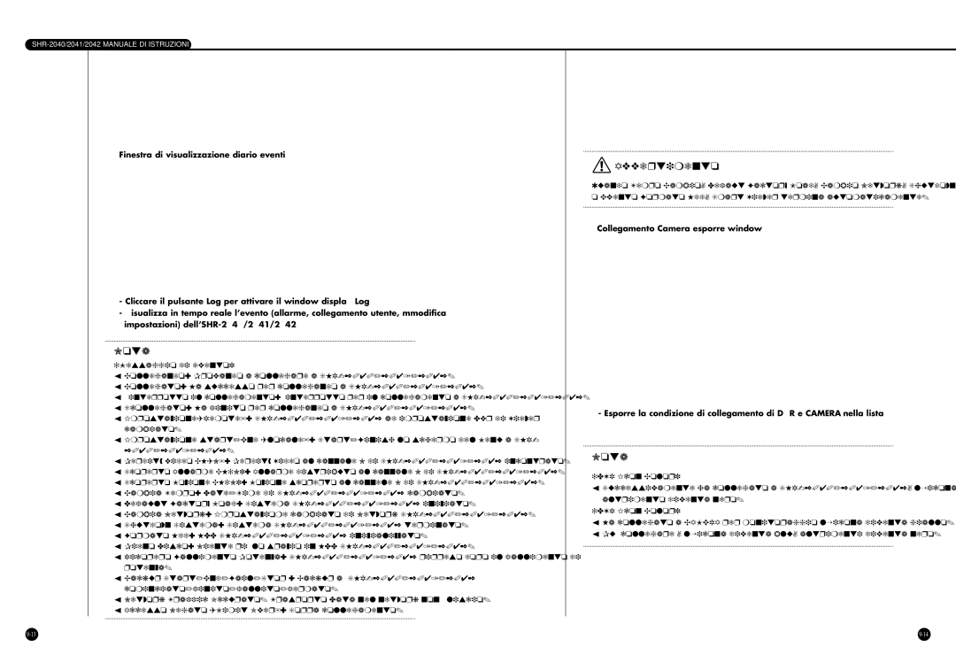 Samsung SHR-2040PX, SHR-2040P/GAR, SHR-2042P manual Nota 