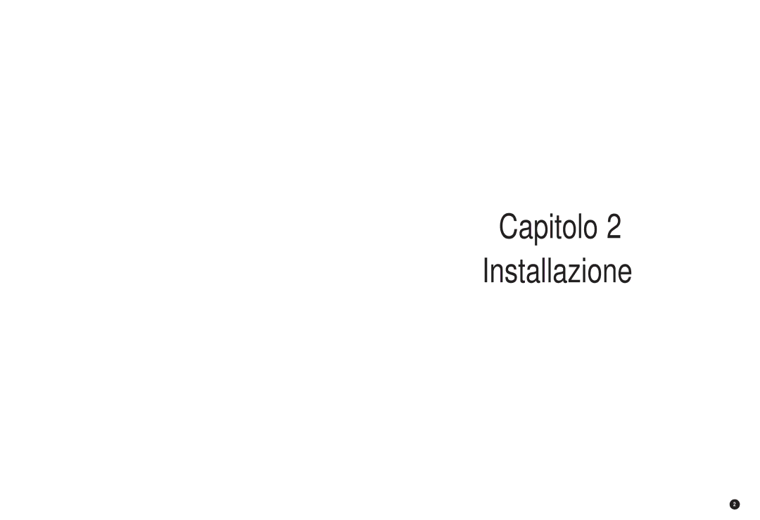 Samsung SHR-2040P/GAR, SHR-2042P, SHR-2040PX manual Capitolo Installazione 