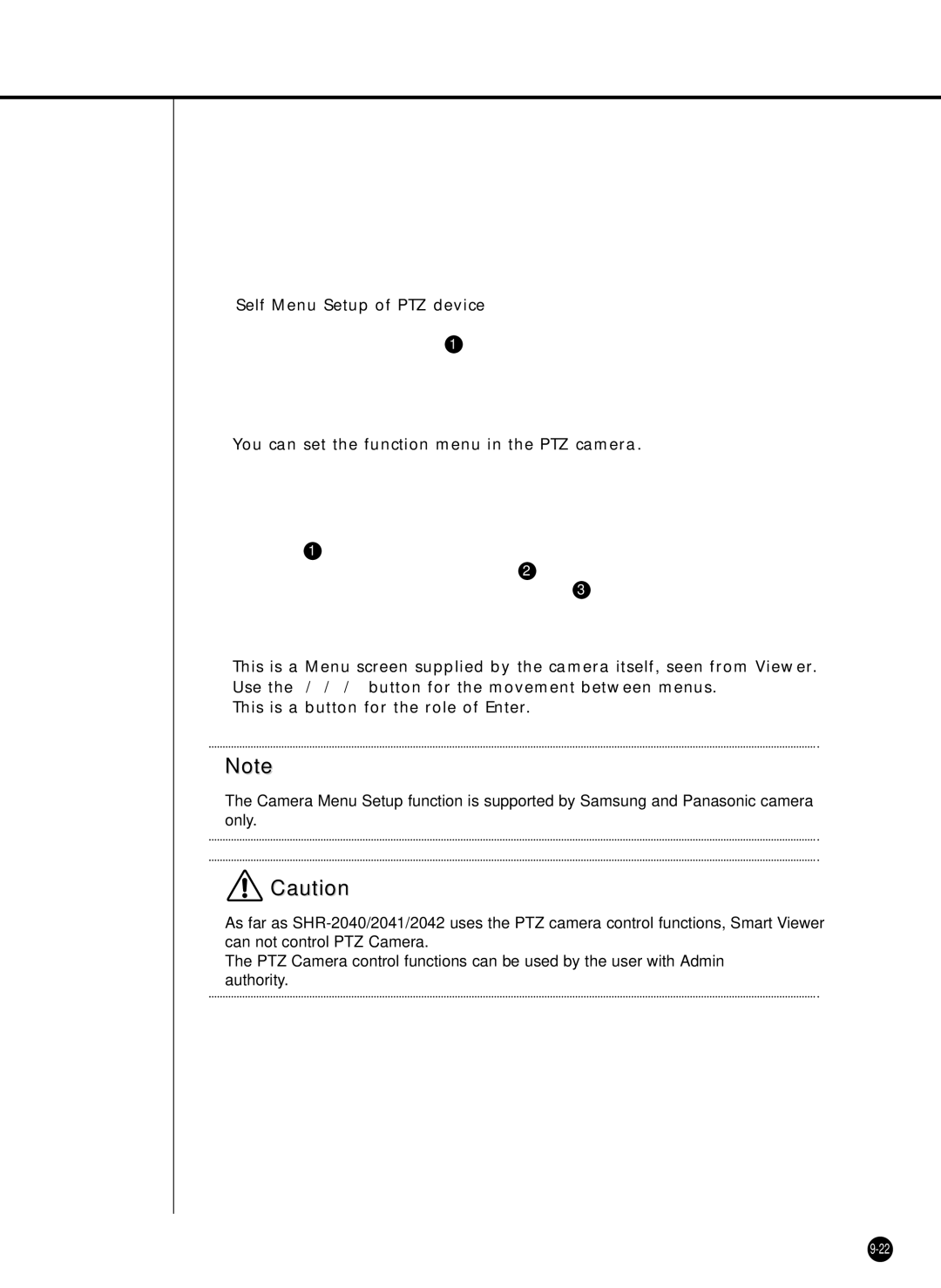 Samsung SHR-2040PX, SHR-2042P, SHR-2040P/XEC manual 