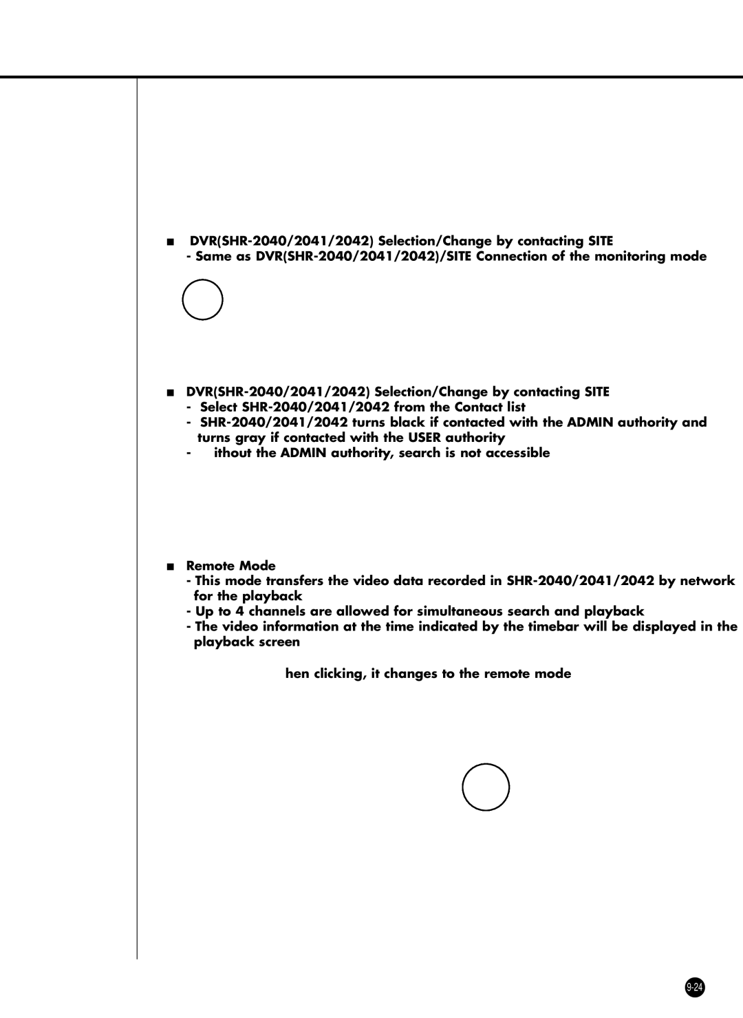 Samsung SHR-2042P, SHR-2040PX, SHR-2040P/XEC manual 