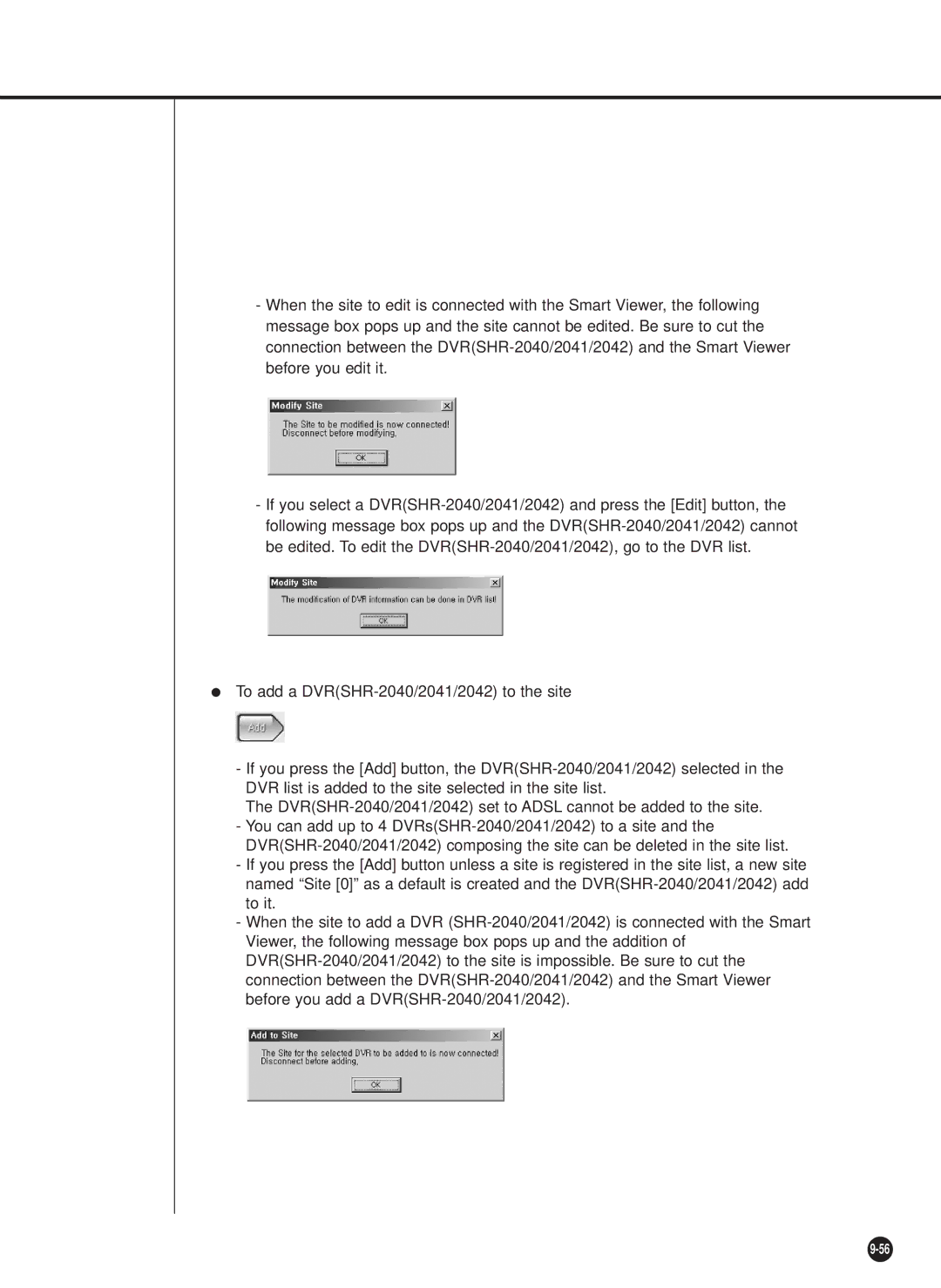 Samsung SHR-2042P, SHR-2040PX, SHR-2040P/XEC manual 