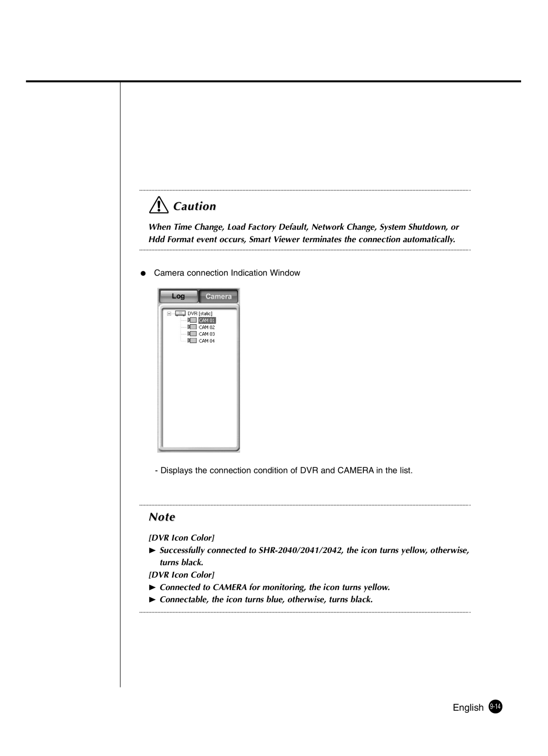 Samsung SHR-2041 user manual English 