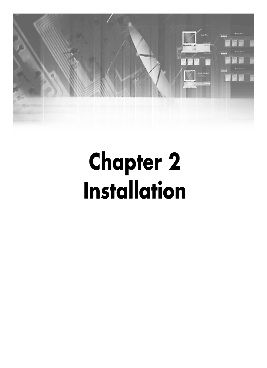 Samsung SHR-2041 user manual Chapter Installation 