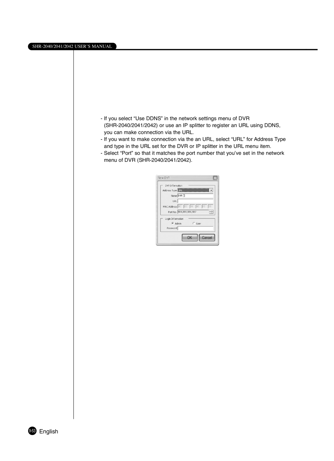 Samsung SHR-2041 user manual 53English 