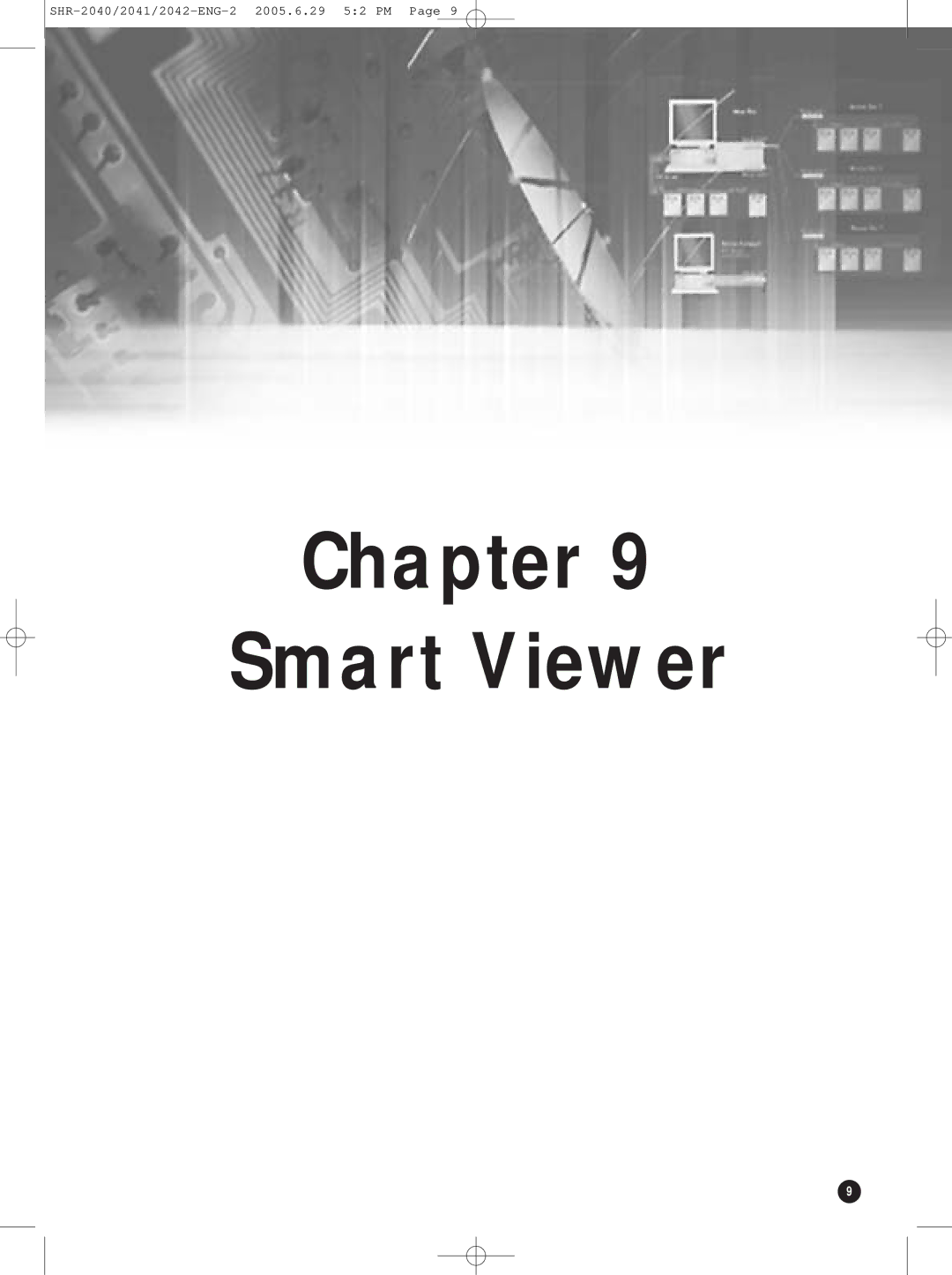 Samsung SHR-2042, SHR-2041, SHR-2040 user manual Chapter Smart Viewer 