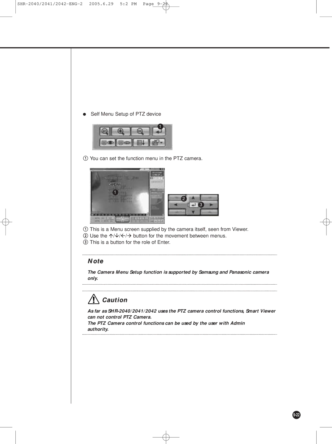 Samsung SHR-2041, SHR-2042 user manual SHR-2040/2041/2042-ENG-2 2005.6.29 52 PM 