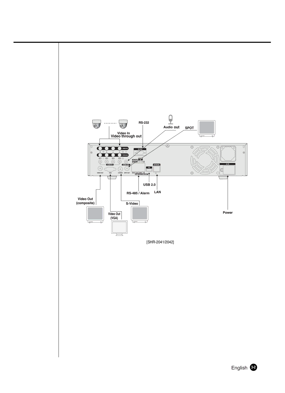 Samsung SHR-2042P250, SHR-2040P250 manual English 