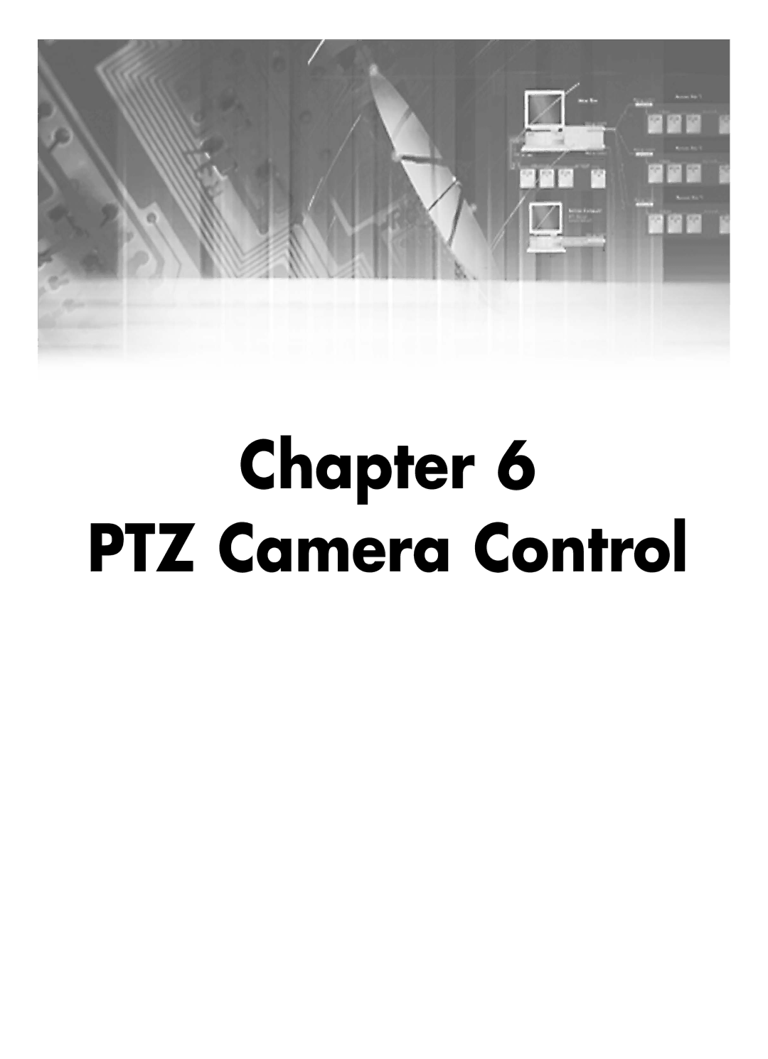 Samsung SHR-2042P250, SHR-2040P250 manual Chapter PTZ Camera Control 