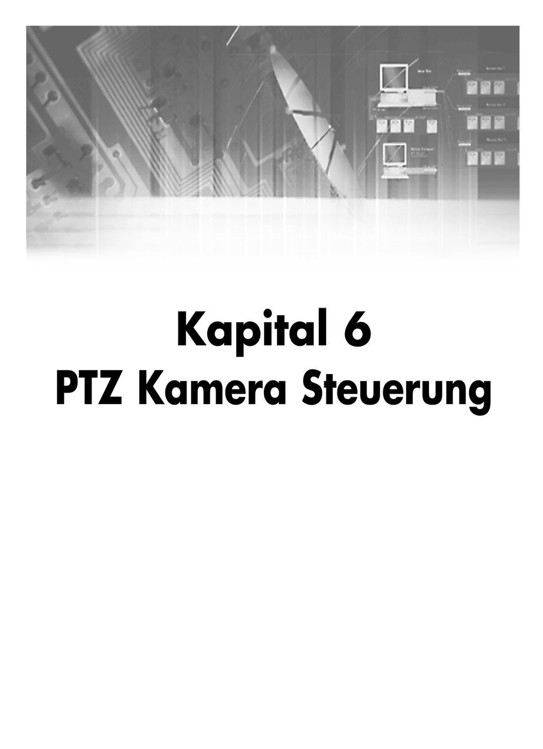 Samsung SHR-2080P manual PTZ Kamera Steuerung 