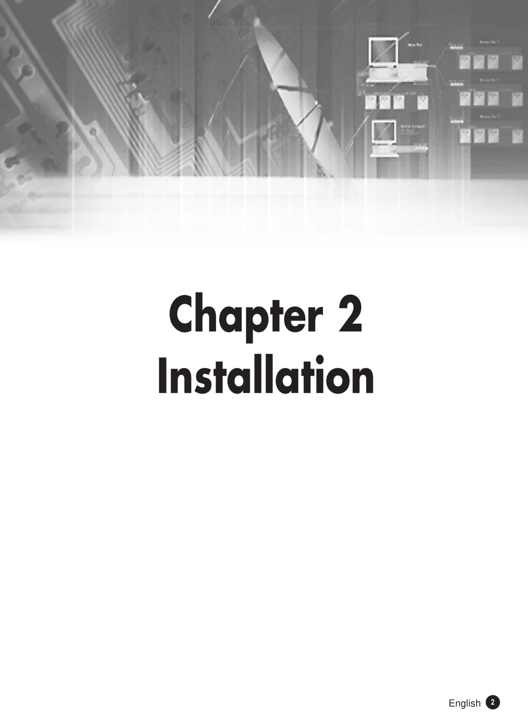 Samsung SHR-2162P500, SHR-2162P750, SHR-2082P500, SHR-2080P/XEC, SHR-2160P/XEC, SHR-2160P/TRK Chapter Installation 