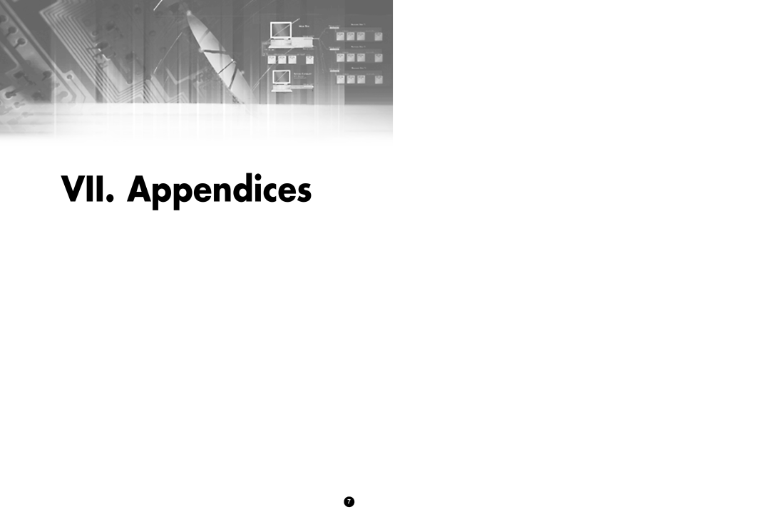 Samsung SHR-3010 user manual VII. Appendices 