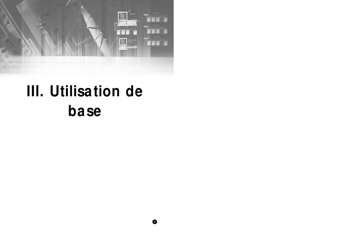 Samsung SHR-4040P manual III. Utilisation de base 