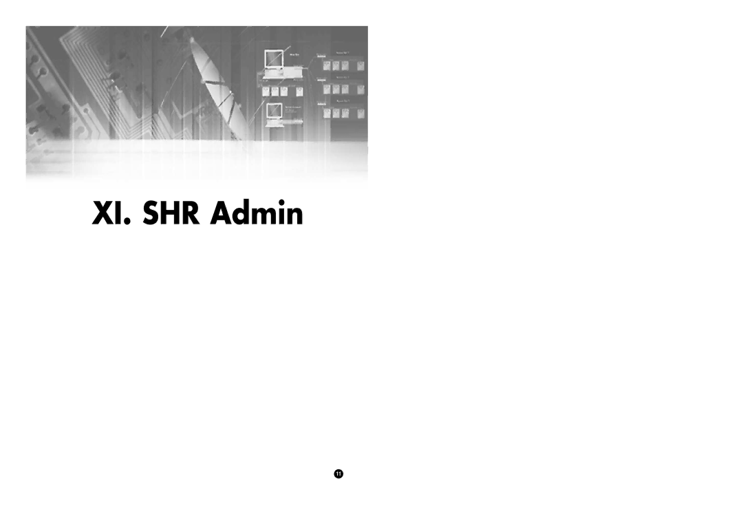 Samsung SHR-4040P manual XI. SHR Admin 