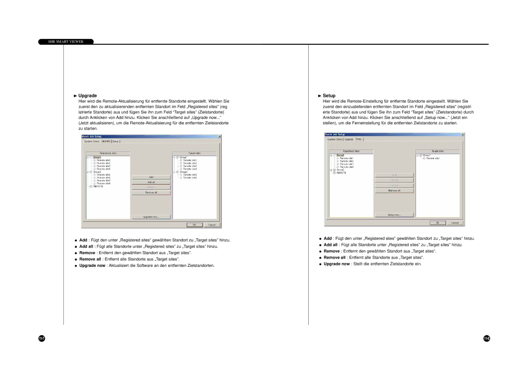 Samsung SHR-4040P manual ❿Upgrade, ❿Setup 