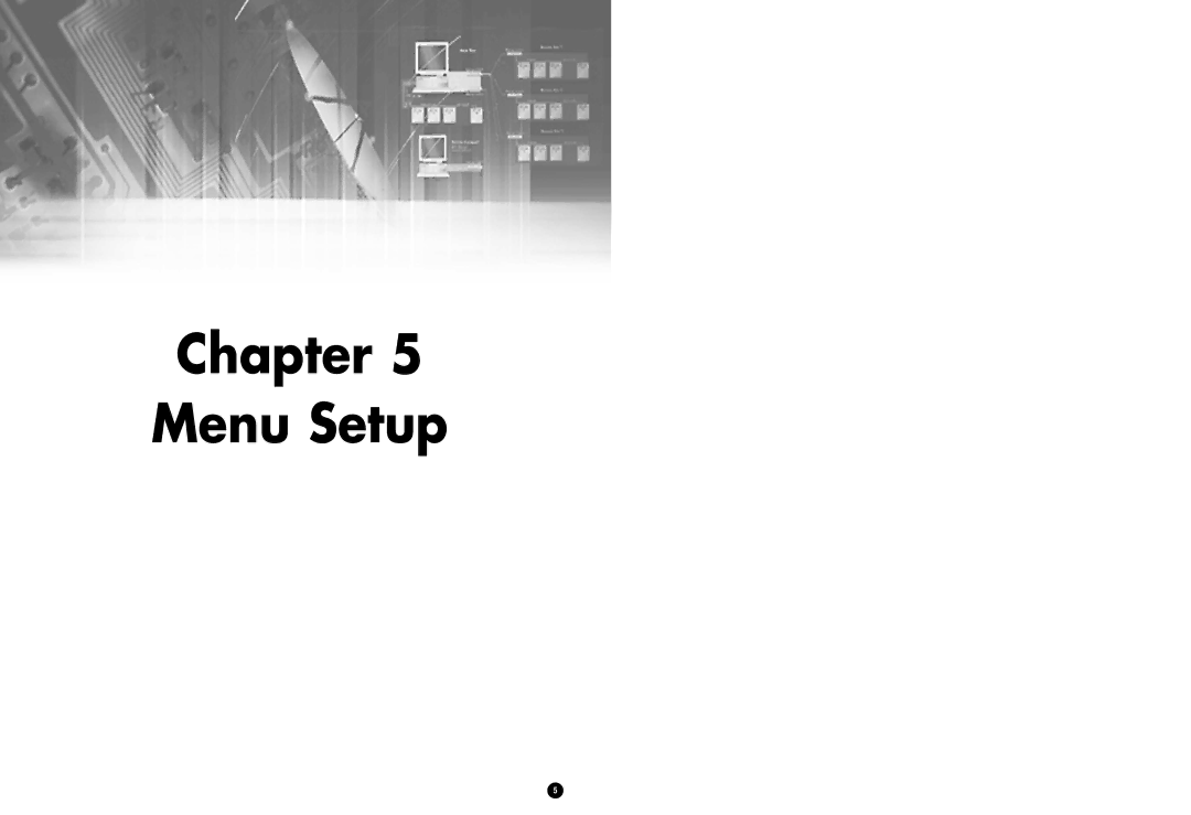 Samsung SHR-4080P manual Chapter Menu Setup 