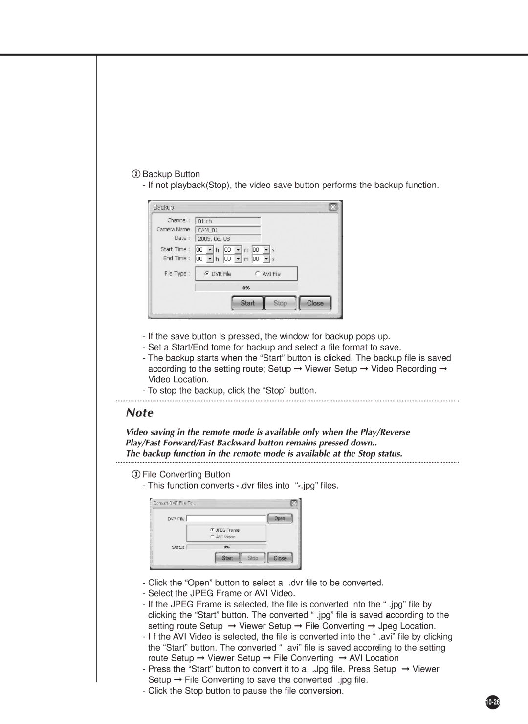 Samsung SHR-4081P manual 10-26 