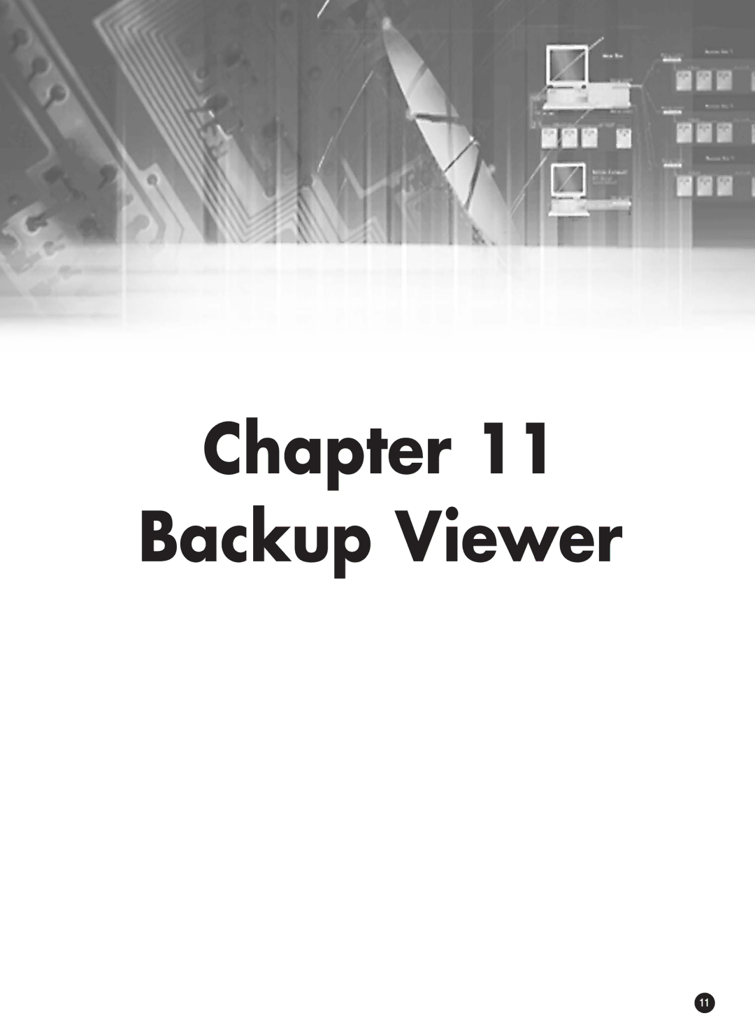 Samsung SHR-4081P manual Chapter Backup Viewer 