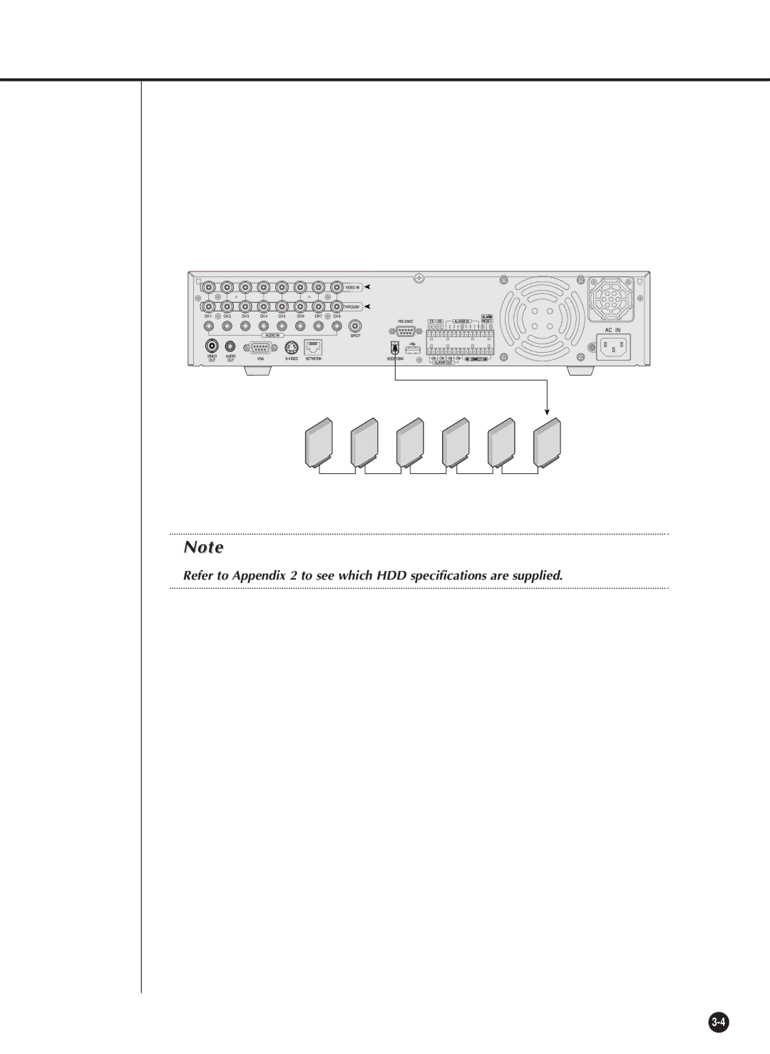 Samsung SHR-4081P manual 