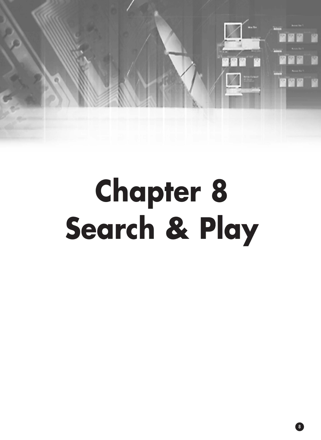 Samsung SHR-4081P manual Chapter Search & Play 