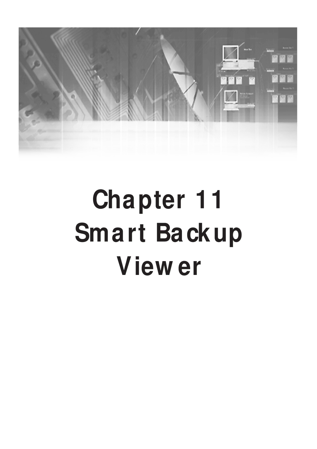 Samsung SHR-4081P manual Chapter Smart Backup Viewer 