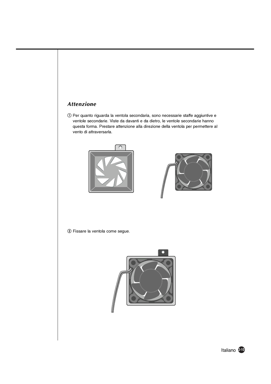 Samsung SHR-4081P manual Attenzione 