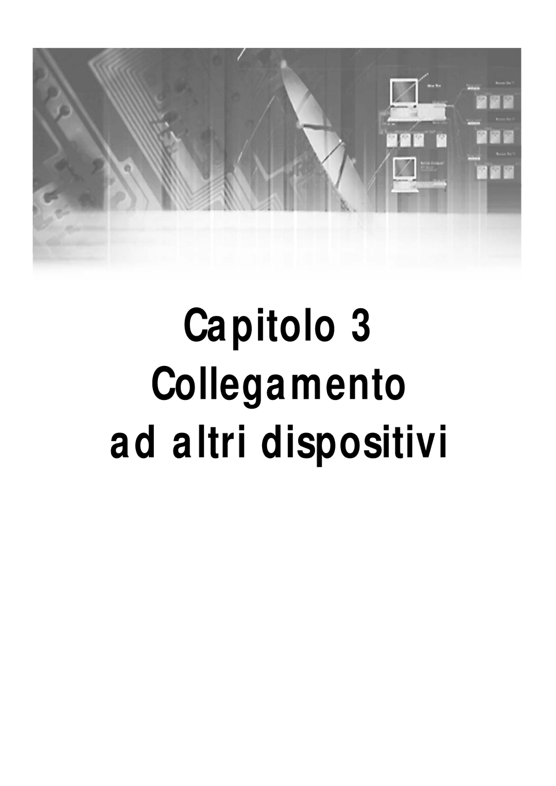 Samsung SHR-4081P manual Capitolo Collegamento Ad altri dispositivi 