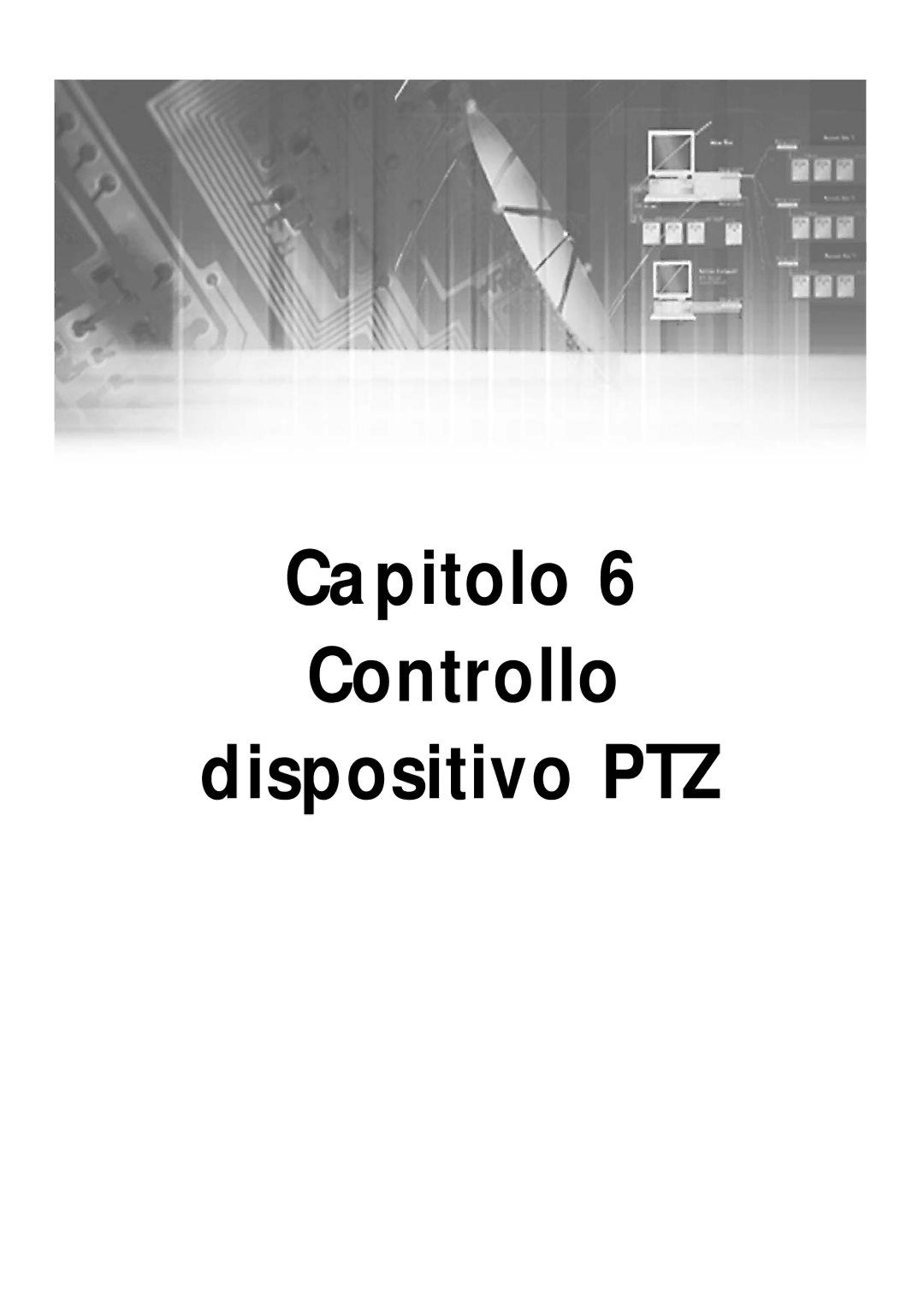 Samsung SHR-4081P manual Capitolo Controllo Dispositivo PTZ 