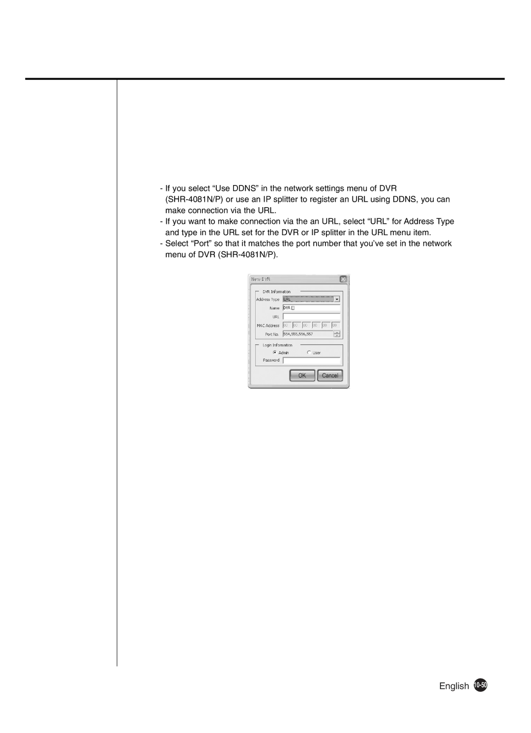 Samsung SHR-4081P manual English 