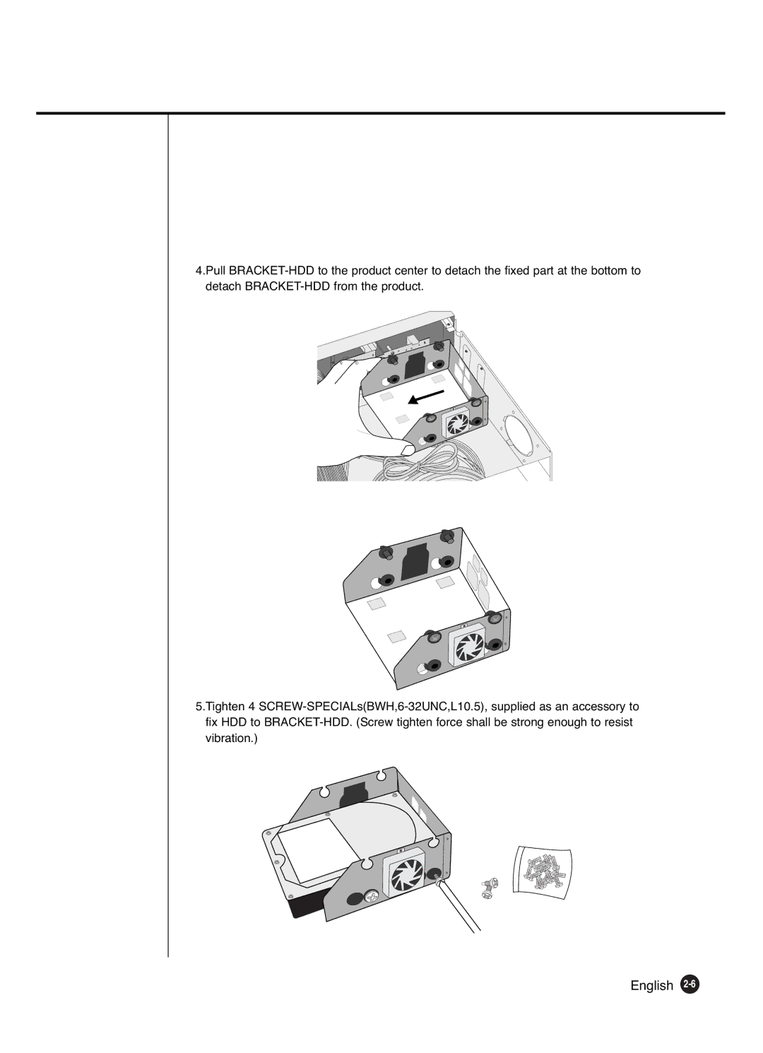 Samsung SHR-4081P manual English 