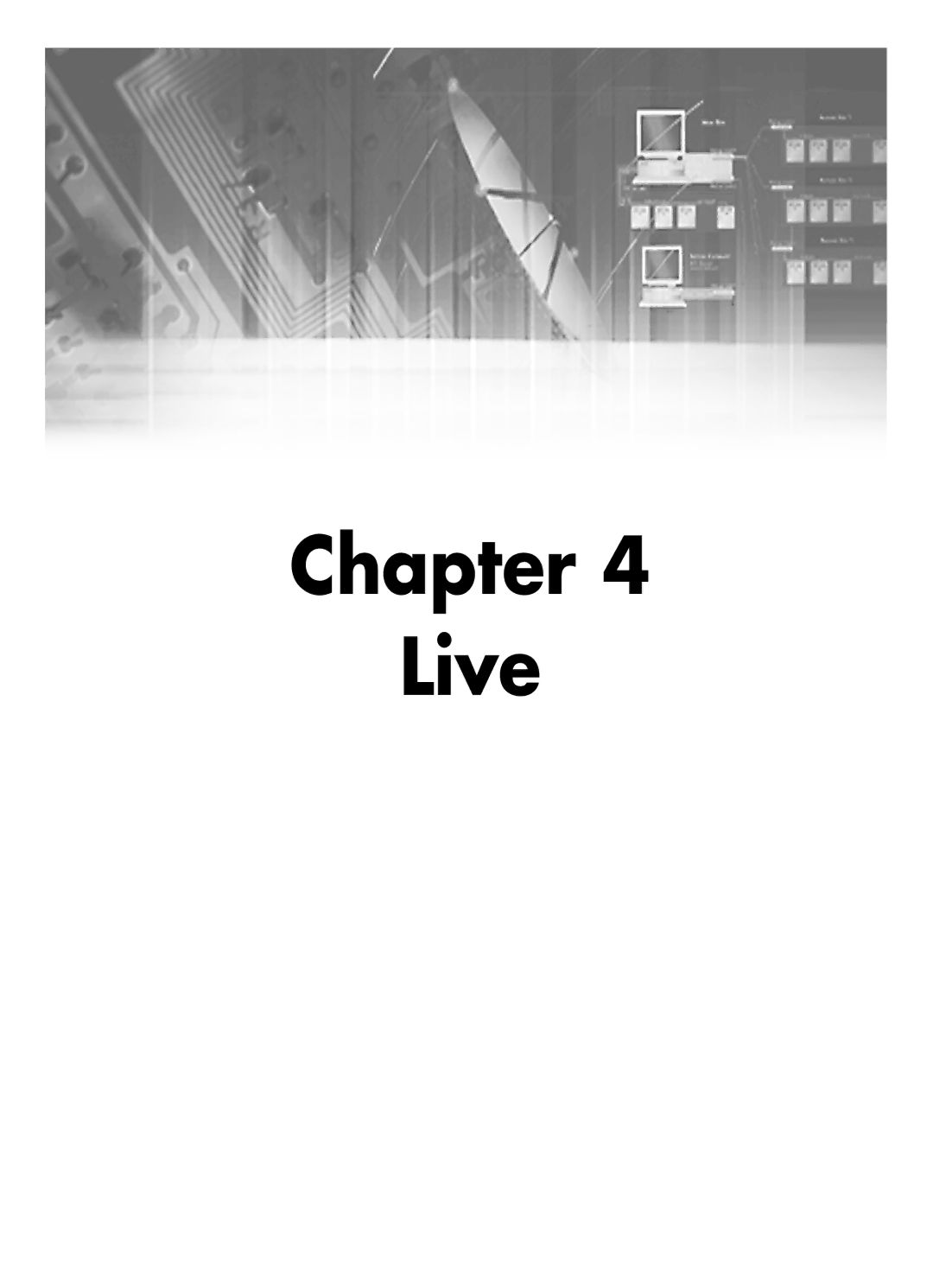 Samsung SHR-4081P manual Chapter Live 