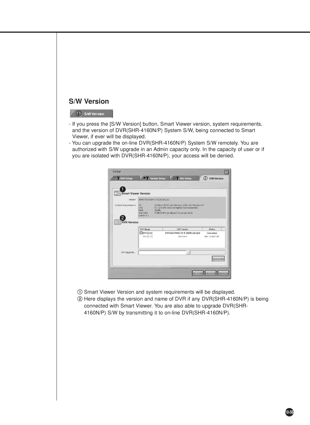 Samsung SHR-4160N, SHR-4160P user manual Version 