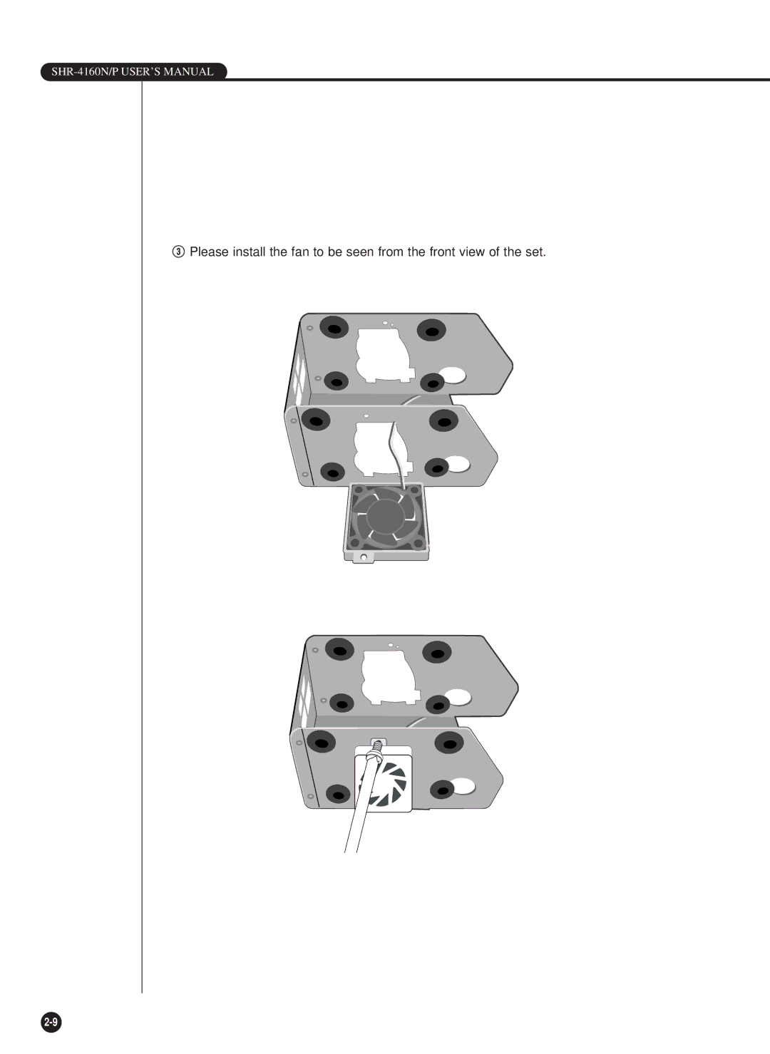 Samsung SHR-4160P user manual SHR-4160N/P USER’S Manual 