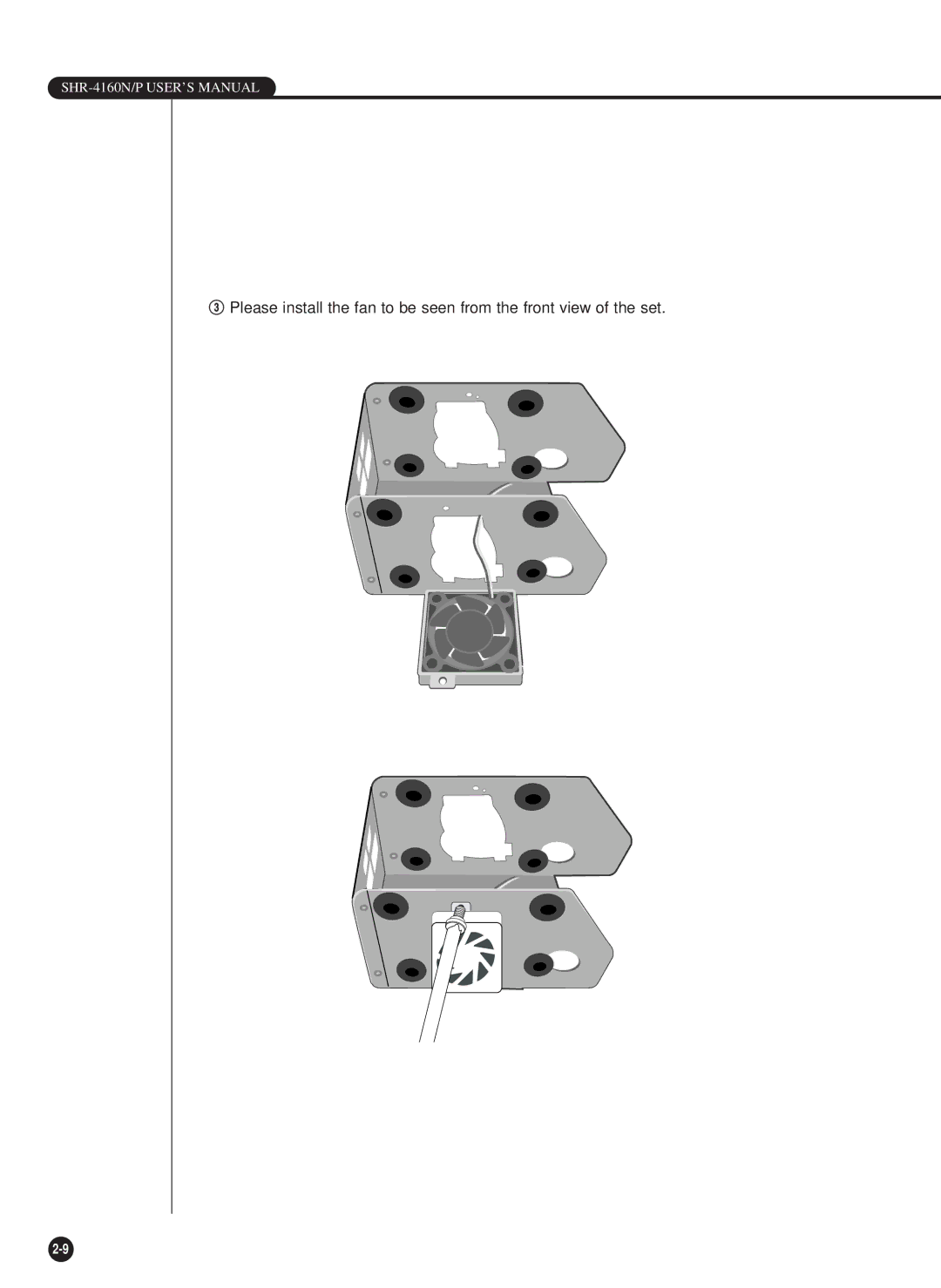 Samsung SHR-4160P/TRK manual SHR-4160N/P USER’S Manual 