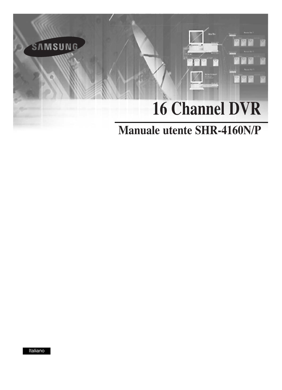 Samsung SHR-4160P manual Channel DVR 