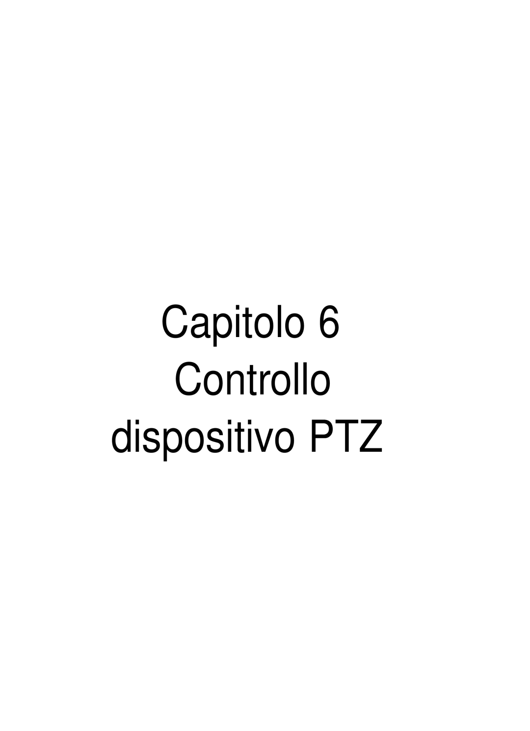 Samsung SHR-4160P manual Capitolo Controllo Dispositivo PTZ 