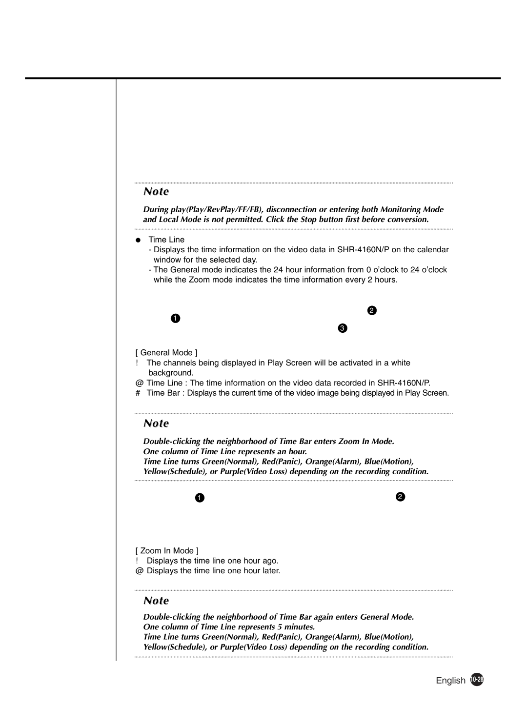 Samsung SHR-4160P manual English 