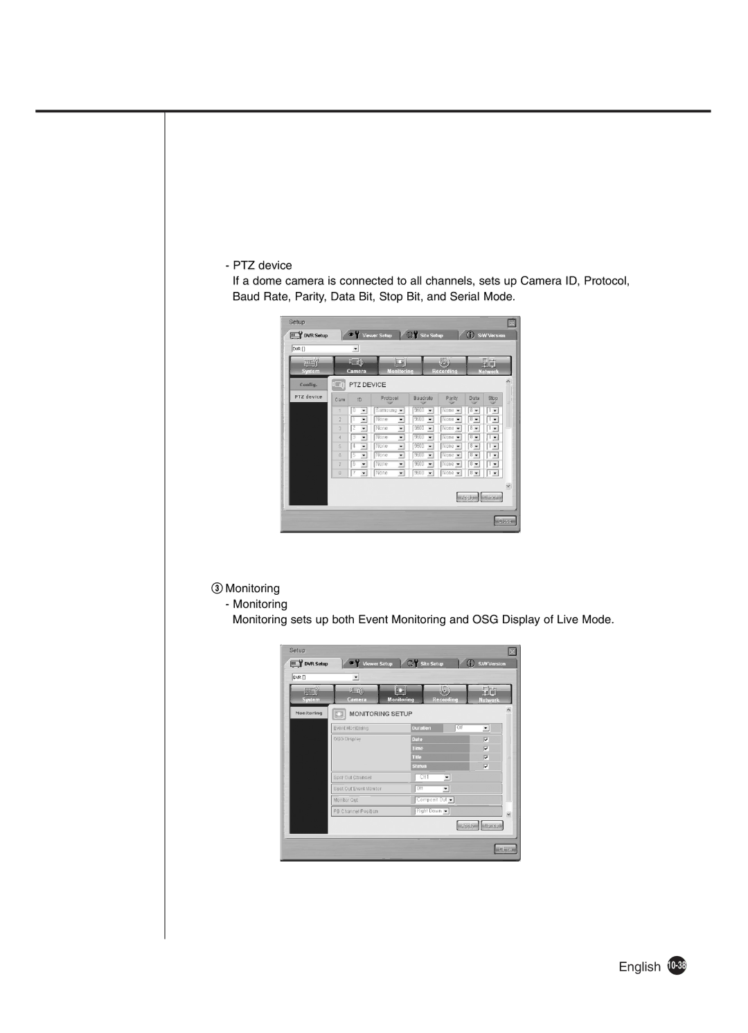 Samsung SHR-4160P manual English 