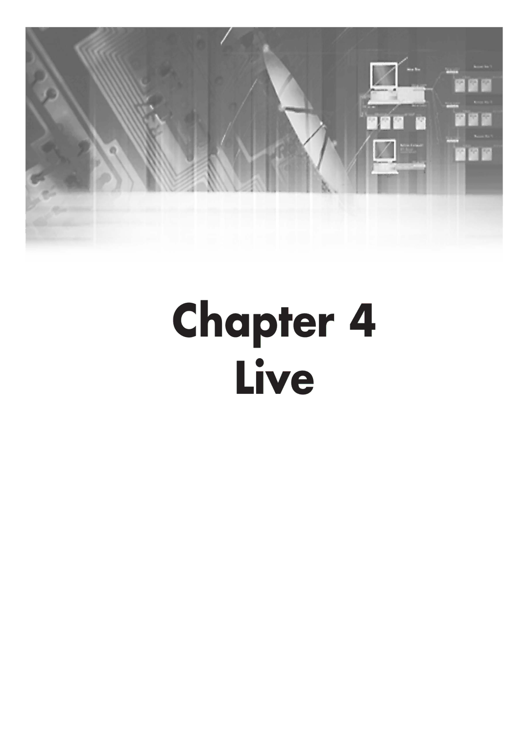 Samsung SHR-4160P manual Chapter Live 