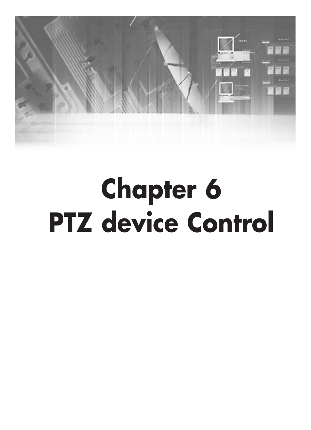 Samsung SHR-4160P manual Chapter PTZ device Control 