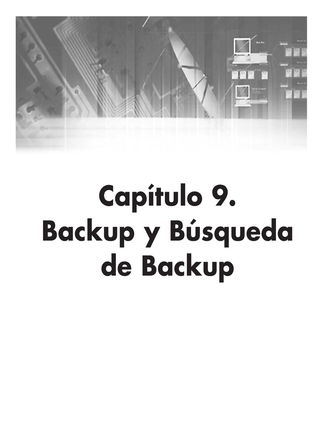 Samsung SHR-4160P manual Capítulo Backup y Búsqueda De Backup 