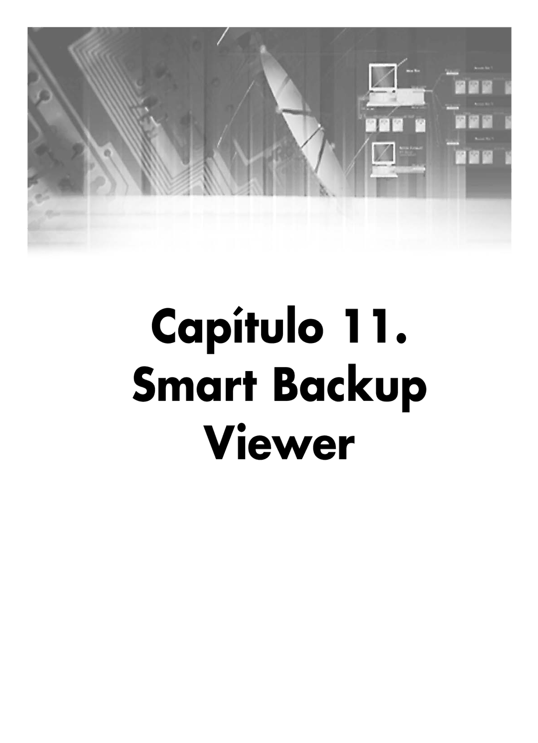 Samsung SHR-4160P manual Capítulo Smart Backup Viewer 