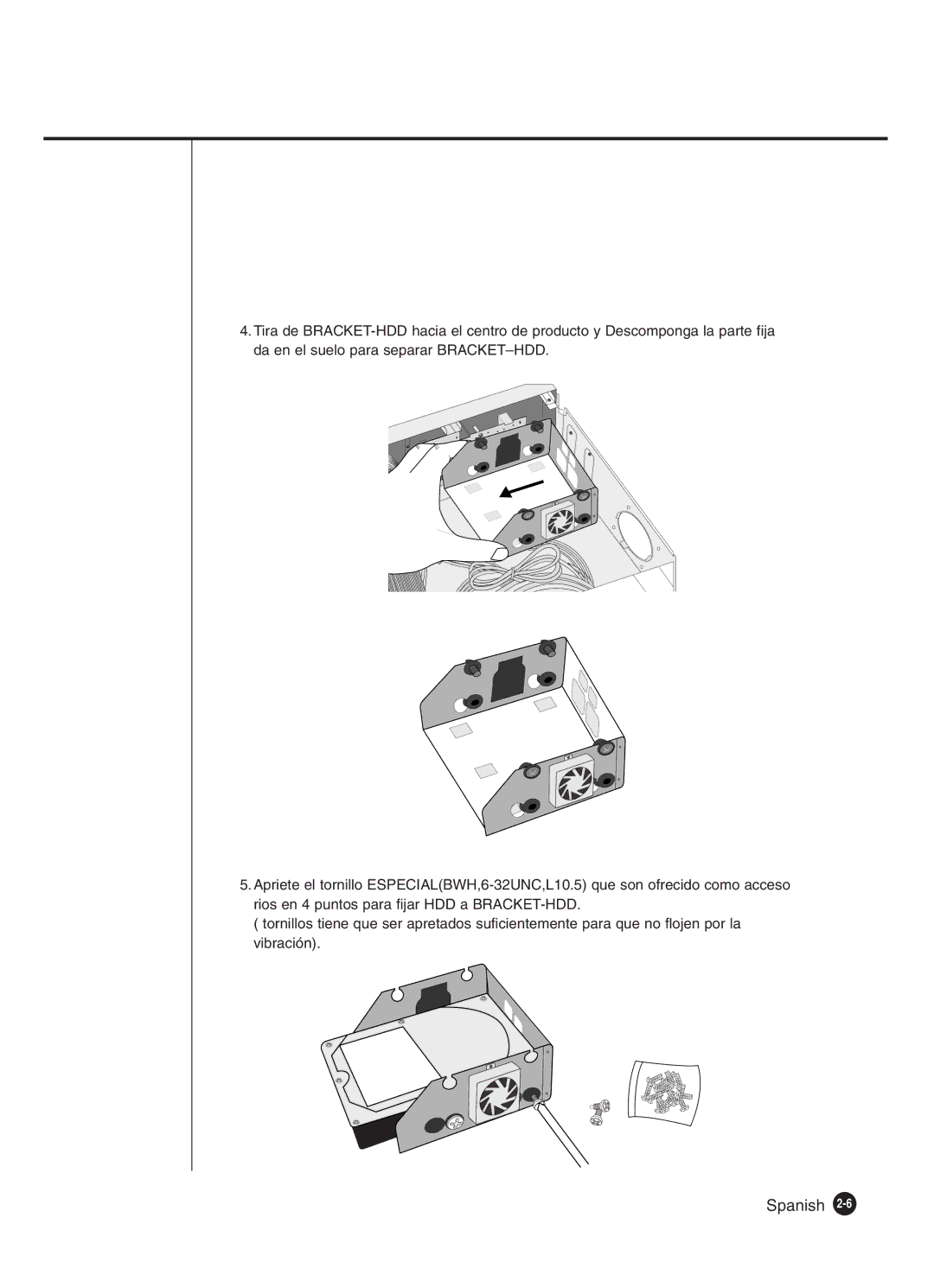 Samsung SHR-4160P manual Spanish 