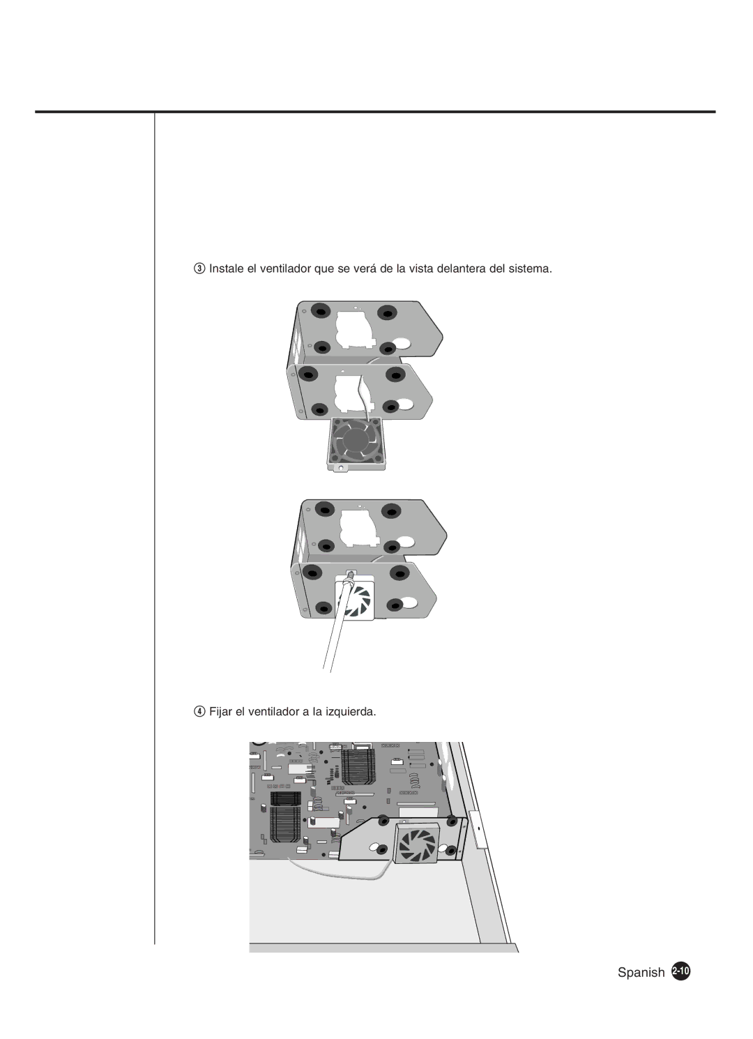 Samsung SHR-4160P manual Spanish 