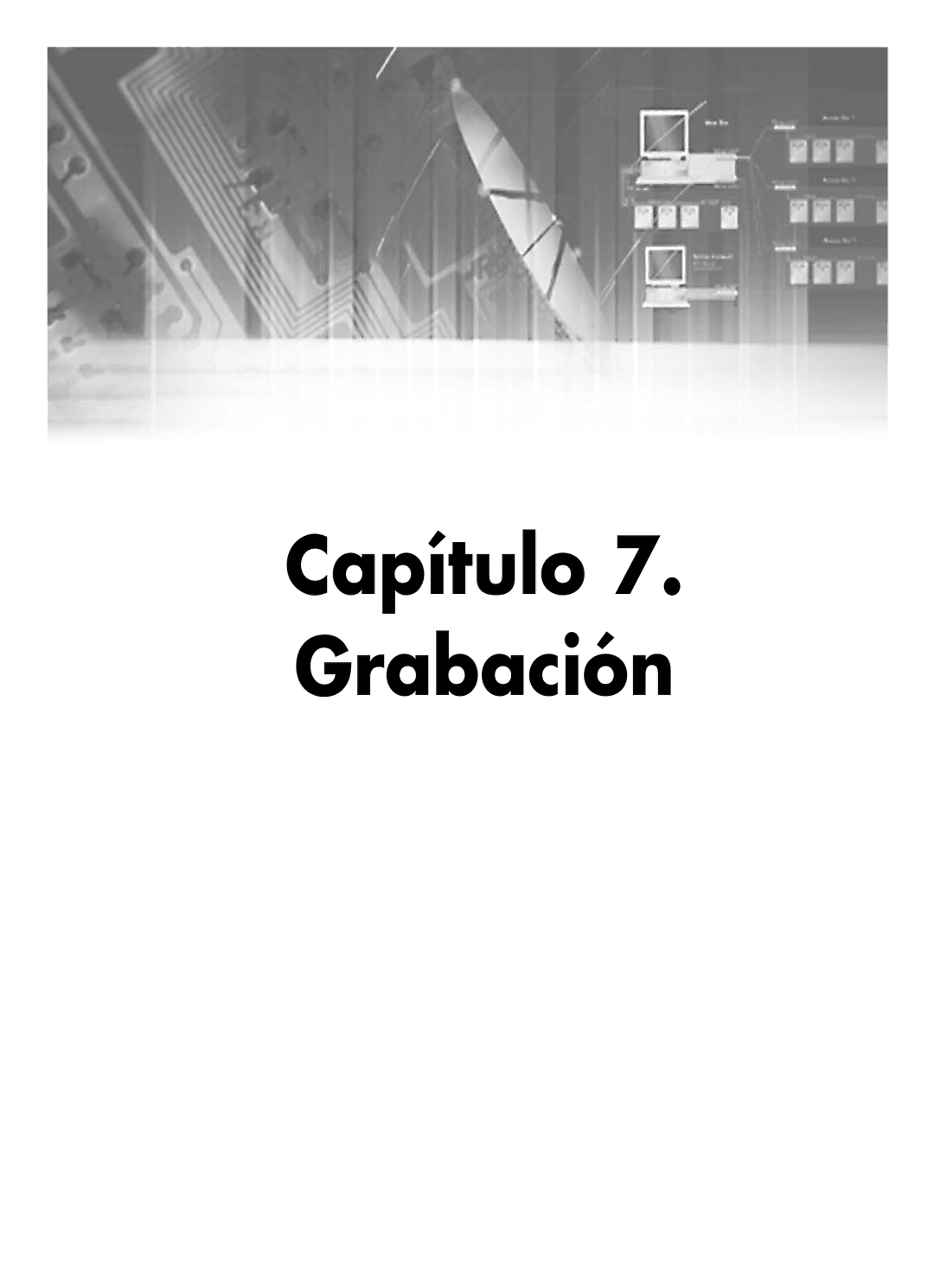 Samsung SHR-4160P manual Capítulo 7. Grabación 