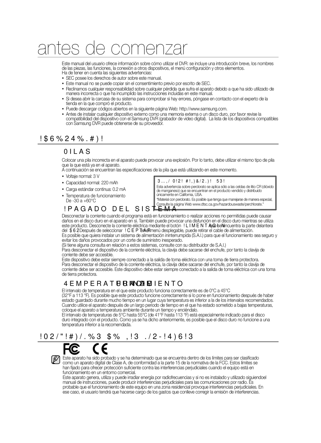 Samsung SHR-5042P/XEC, SHR-5040P/XEC manual Antes de comenzar, Advertencia, Aprobaciones DE LAS Normativas 