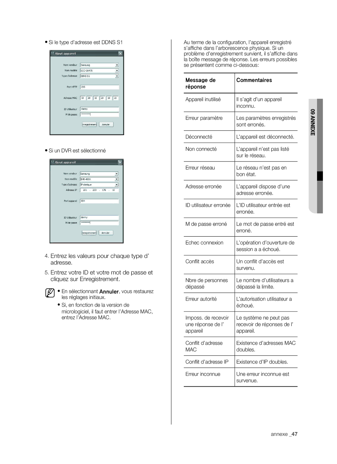 Samsung SHR-5042P/XEF manual Mac 