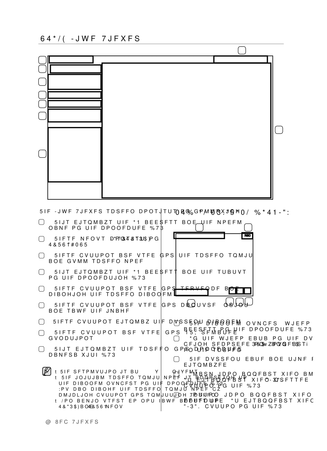 Samsung SHR-5082P/TRK, SHR-5082P/XEF, SHR-5162P/XEF, SHR-5082N, SHR-5162P/TRK manual OSD Information Display, SETUP, about 