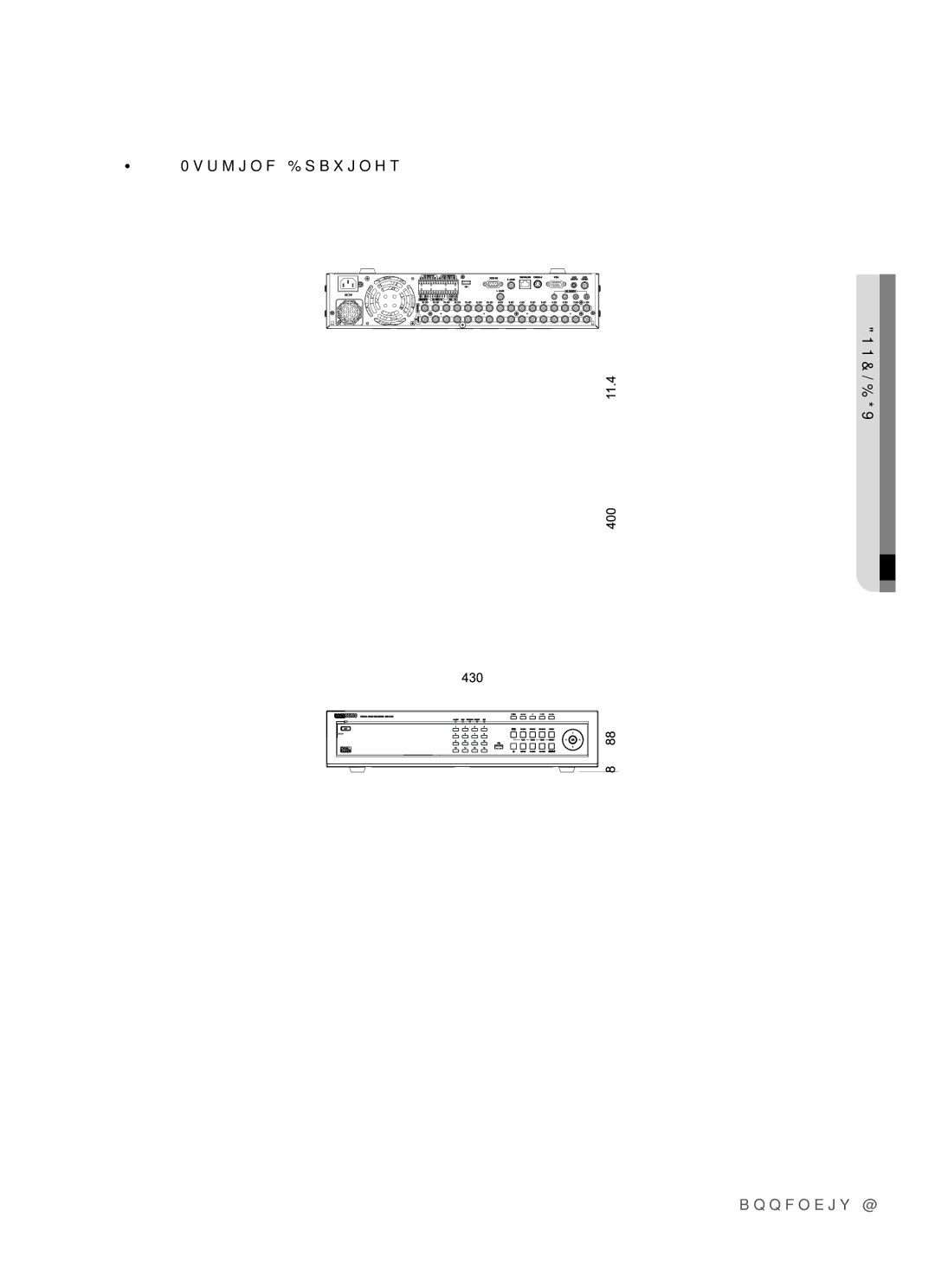 Samsung SHR-5162P/XEF, SHR-5082P/XEF, SHR-5082P/TRK, SHR-5082N, SHR-5162P/TRK, SHR-5162N manual  5160 Outline Drawings 