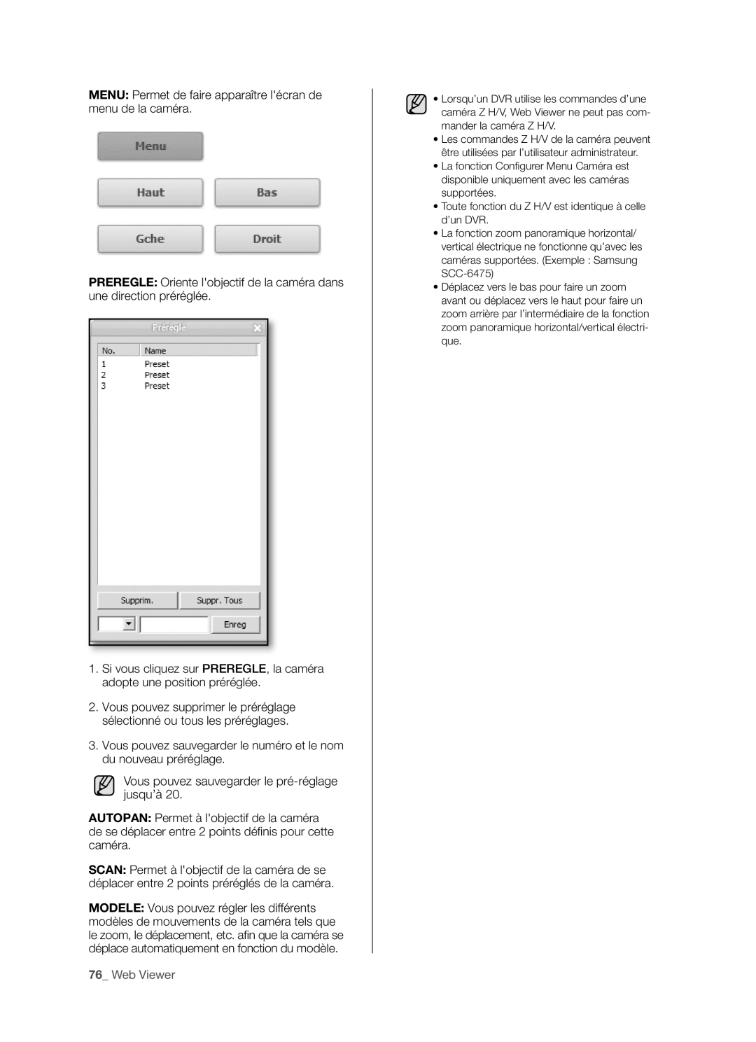 Samsung SHR-5082P/XEF, SHR-5162P/XEF manual Web Viewer 